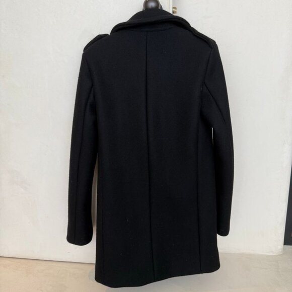 SAINT LAURENT Double-breasted peacoat in wool - Picture 3 of 7